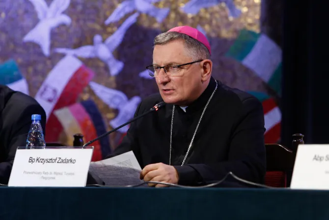 Bishop Krzysztof Zadarko, chairman of the Polish bishops’ council for migration, tourism, and pilgrimages