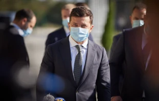 Volodymyr Zelensky visits the Ternopil region of Ukraine on Sept. 18, 2020. Адміністрація Президента України (CC BY 4.0).